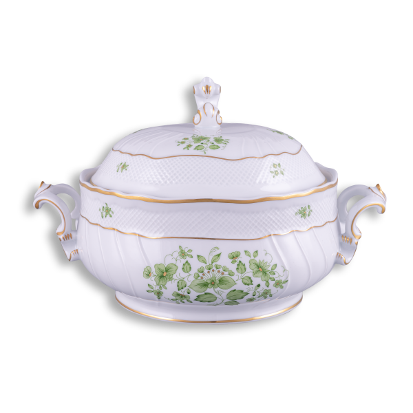 Scarbantia, green - Tureen