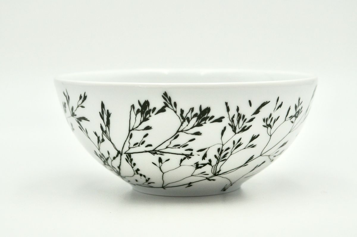No.994.1 Déméter - Kerek tál, magas, zöld, 15cm