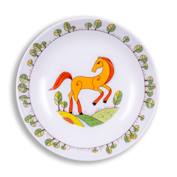 Fairy tales - Horse - Deep plate