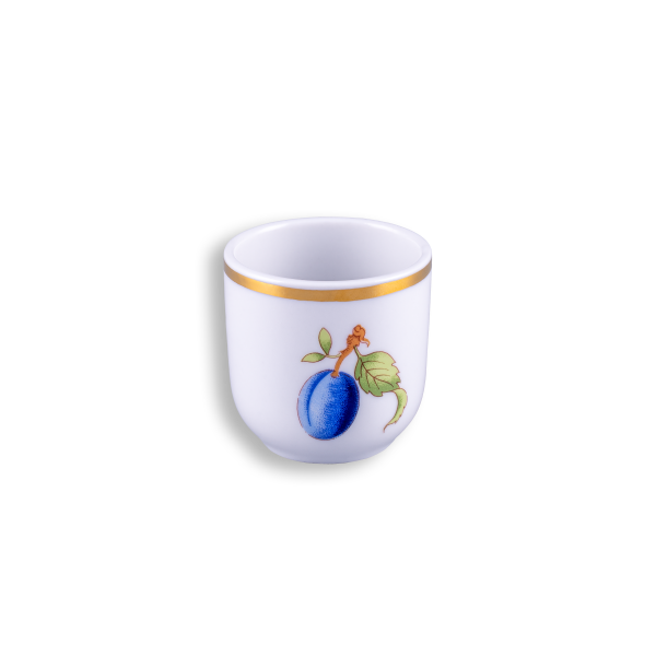 Plum, brandy cup