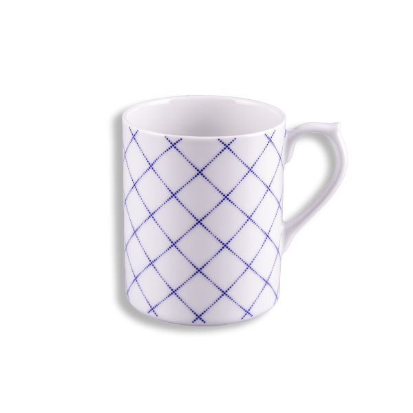 No.608 - Kékfestő, Kék kockás - Bögre