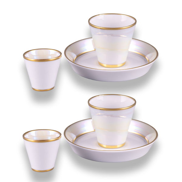 No.900 - L'amour - Coffee set, pearl