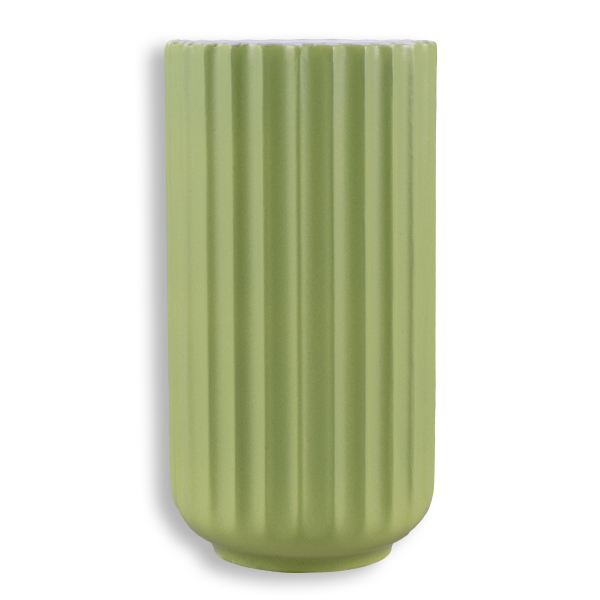 Riviera váza, zöld, 12 cm