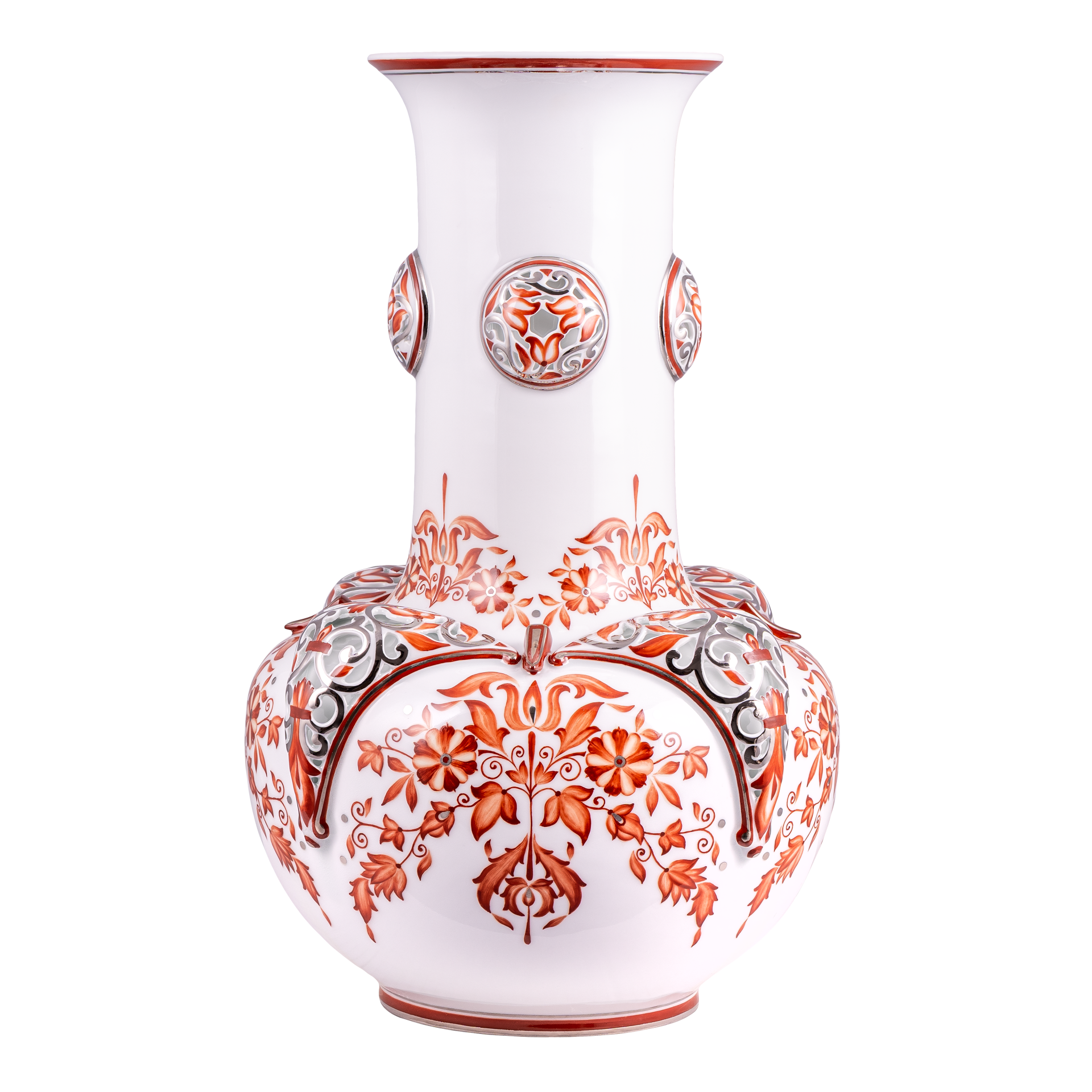 Heritage Vase Burgundy